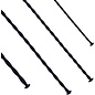 "O" HEAVENS SOUNDING ROD SILICONE VARIOUS .3–1.0 CM BLACK