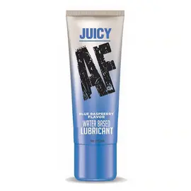 LITTLE GENIE AF JUICY BLUE RASPBERRY FLAVORED LUBRICANT 4 OZ