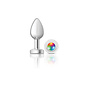 VIBEN ANAL PLUG CHEEKY CHARMS LIGHT-UP MED