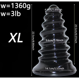 "O" HEAVENS PLUG "OH" SPIRAL XLARGE