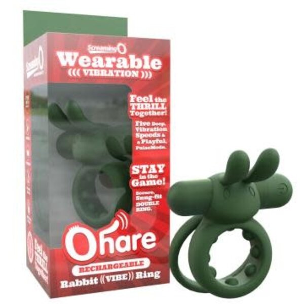 SCREAMING O VIBRATING C-RING OHARE RECHARGEABLE