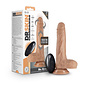 BLUSH VIBE DILDO/BALLS DR SKIN DR GREY THRUSTING/REMOTE 7" MOCHA