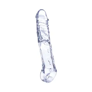 NASSTOYS PENIS SLEEVE MAGIC W/BALL STRAP CLEAR 7.5"