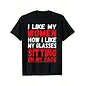"OH" T SHIRT SIT ON MY FACE BLACK