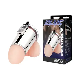 ELECTRIC NOVELTIES BLUE LINE ULTIMATE MALE CAGE