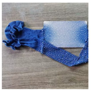 "O" HEAVENS FISHNET PANTYHOSE WHITH RHINESTONES O/S