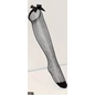 "OH" THIGH HIGH NET W/SATIN BOW O/S