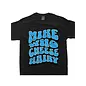 "OH" T SHIRT MIKE WHO CHEESE HAIRY BLACK