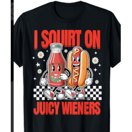 "O" HEAVENS I SQUIRT T-SHIRT