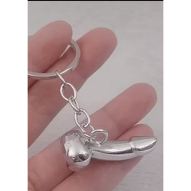 "OH" KEYCHAIN PENIS  STAINLESS