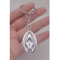 "O" HEAVENS VAGINA KEYCHAIN STAINLESS STEEL