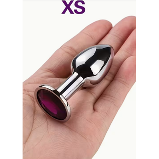 "O" HEAVENS JEWELED STAINLESS STEEL ANAL PLUG VARIETY