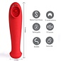 MAIA CLIT STIM DESTINY FLICKER SUCKER RED
