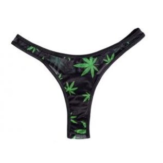 MAIA PANTY VIBE 420 W/REMOTE BLACK & GREEN LARGE/XL