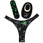 MAIA PANTY VIBE 420 W/REMOTE BLACK & GREEN SMALL/MEDIUM
