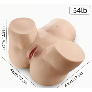 "O" HEAVENS TORSO DOLL BUBBLE BUTT #44 LIGHT 54 LBS