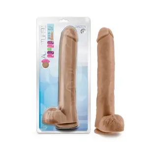 BLUSH DILDO/BALLS AU NATUREL SENSA FEEL DADDY 14"