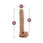 BLUSH DILDO AU NATUREL DADDY 14" TAN