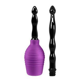 CLOUD 9 NOVELTIES ENEMA DOUCHE CLOUD 9 FRESH DELUXE 10.8 OZ EZ BULB W/ SOFT NOZZLE