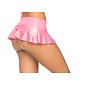 MAPALE WET RUFFLED SKIRT PINK SMALL/MEDIUM