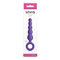 NS NOVELTIES PLUG BEADED INYA SLIP FINGER RING PURPLE