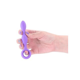 NS NOVELTIES PLUG TAPERED INYA SLIM TAPERED BULBS PURPLE