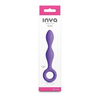 NS NOVELTIES PLUG TAPERED INYA SLIM TAPERED BULBS PURPLE