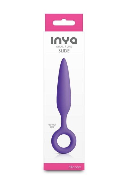NS NOVELTIES ANAL PLUG INYA SLIDE PURPLE