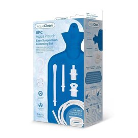 XGEN PRODUCTS ENEMA AQUA POUCH 8 PIECE CLEANING SYSTEM