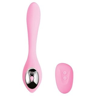 MAIA COUPLES VIBE MAIA HARMONIE REMOTE CONTROL BENDABLE PINK
