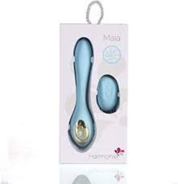 MAIA COUPLES VIBE HARMONIE BENDABLE W/REMOTE TEAL