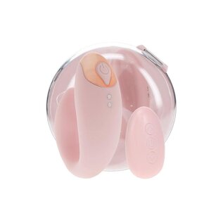 SHOTS TOYS VIBE COUPLES G SPOT LOVELINE DAYDREAM AIR TAP TECH/REMOTE PINK