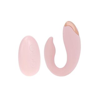 SHOTS TOYS VIBE COUPLES G SPOT LOVELINE DAYDREAM AIR TAP TECH/REMOTE PINK