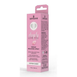 SENSUVA DEEPLY LOVE YOU THROAT RELAXING SPRAY COTTON CANDY