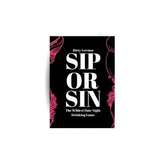 CARD GAME SIP OR SIN NAUGHTY DATE NIGHT