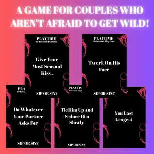 CARD GAME SIP OR SIN NAUGHTY DATE NIGHT