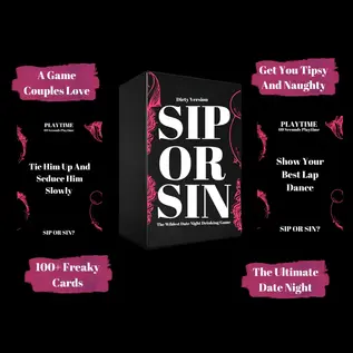 CARD GAME SIP OR SIN NAUGHTY DATE NIGHT