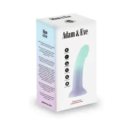 A&E CURVE DILDO OMBRE 6"