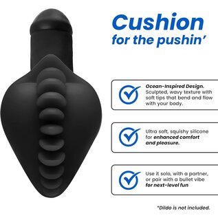 BANANA PANTS SHAGGER BLACK DILDO CUSHION