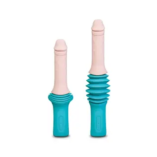 B VIBE THRUSTING DILDO WITH REMOTE
