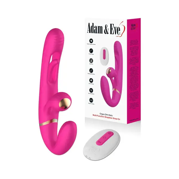 ADAM & EVE STRAP-ON STRAPLESS ORGAZ OHH MATIC