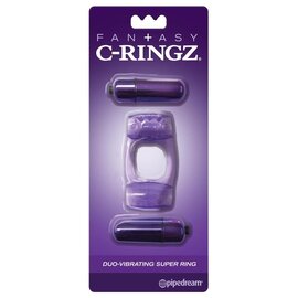 PIPEDREAM FANTASY C RINGZ DUO VIBRATING