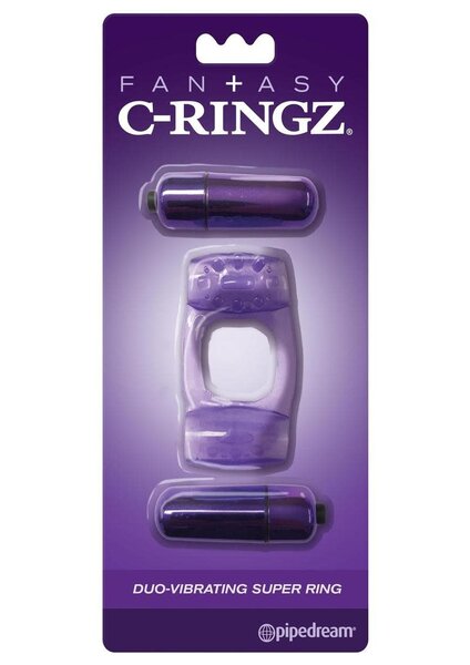 PIPEDREAM COCK RING FANTASY C-RINGZ DUO VIBRATING