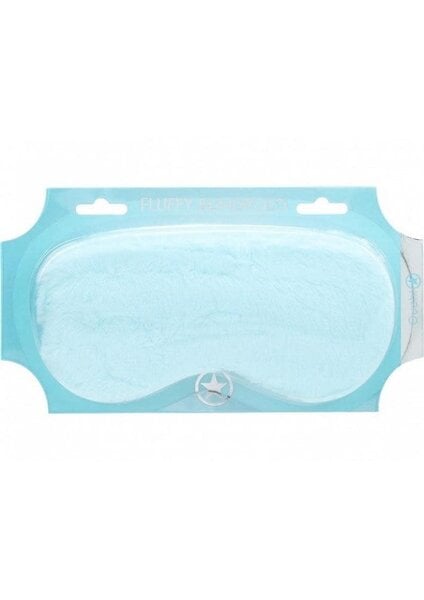 SHOTS OUCH BLINDFOLD FLUFFY POWDER BLUE