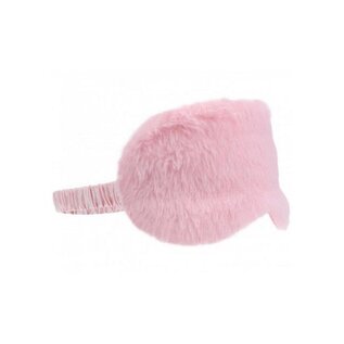 SHOTS OUCH BLINDFOLD FLUFFY POWDER PINK