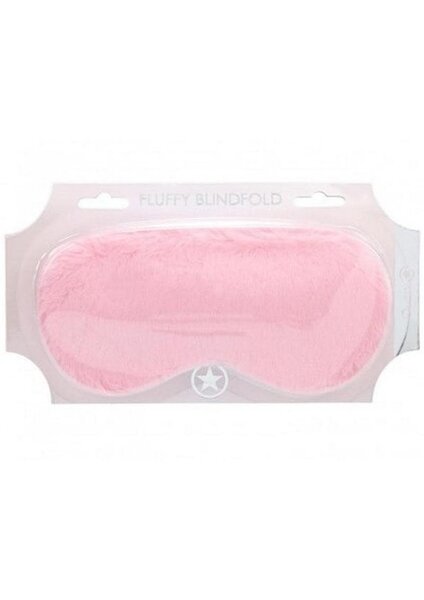SHOTS AMERICA LLC SHOTS OUCH BLINDFOLD FLUFFY POWDER PINK
