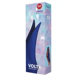 FUN FACTORY VOLTA VIBRATING STIMULATOR SAPPHIRE BLUE