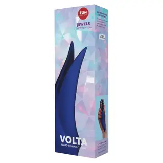 FUN FACTORY VOLTA VIBRATING STIMULATOR SAPPHIRE BLUE