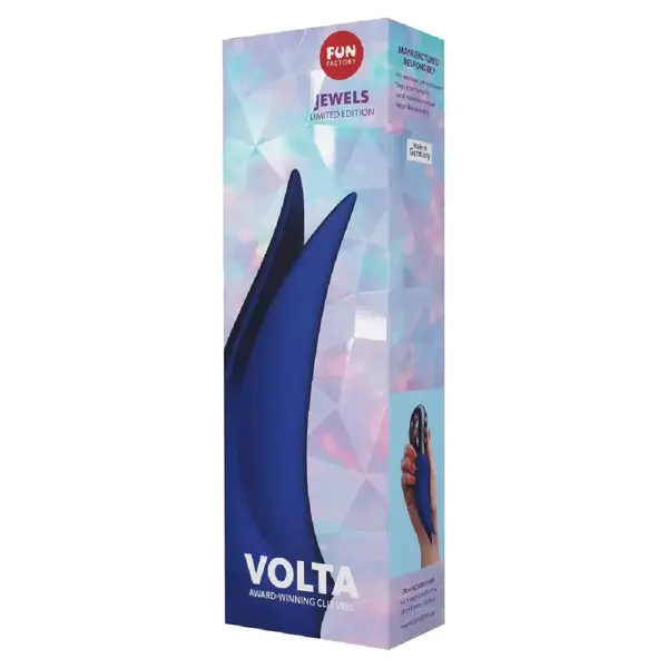 FUN FACTORY VOLTA VIBRATING STIMULATOR SAPPHIRE BLUE