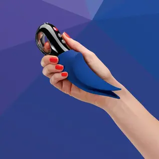 FUN FACTORY VOLTA VIBRATING STIMULATOR SAPPHIRE BLUE